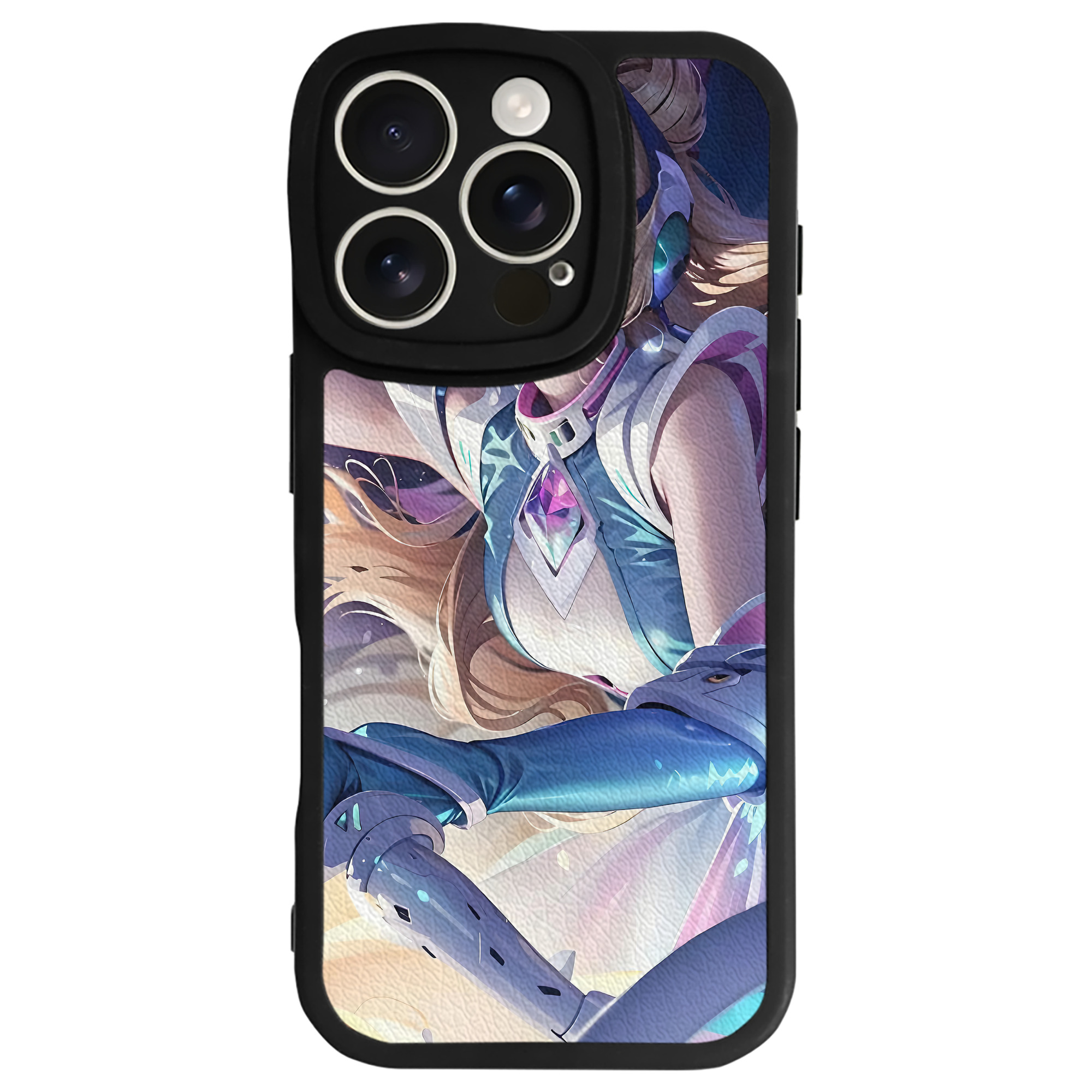 リーグ・オブ・レジェンド League of Legends LOL 【iPhone 16シリーズ対応】シリコンスマホケース（レザー調） 材質：シリコン